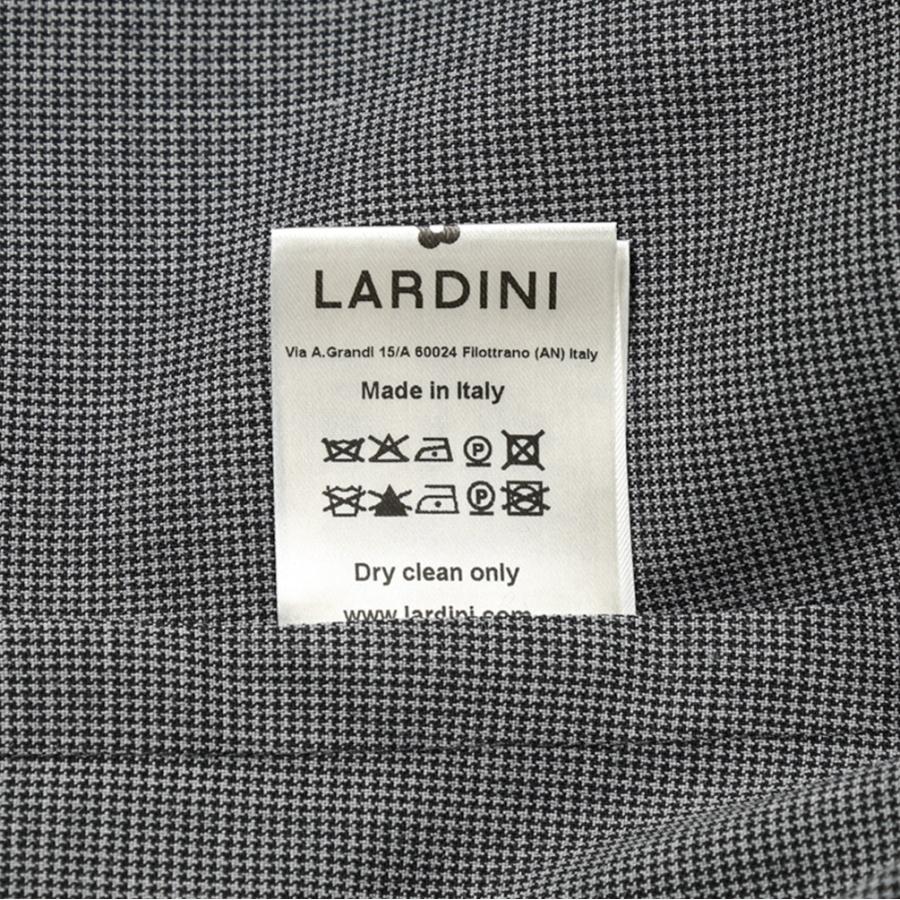 ラルディーニ LARDINI 【2024年 春夏新作】 easy wear テーラードスーツ 2Bシングル ストレッチ 高機能ウール チェック グレー｜size4458｜20