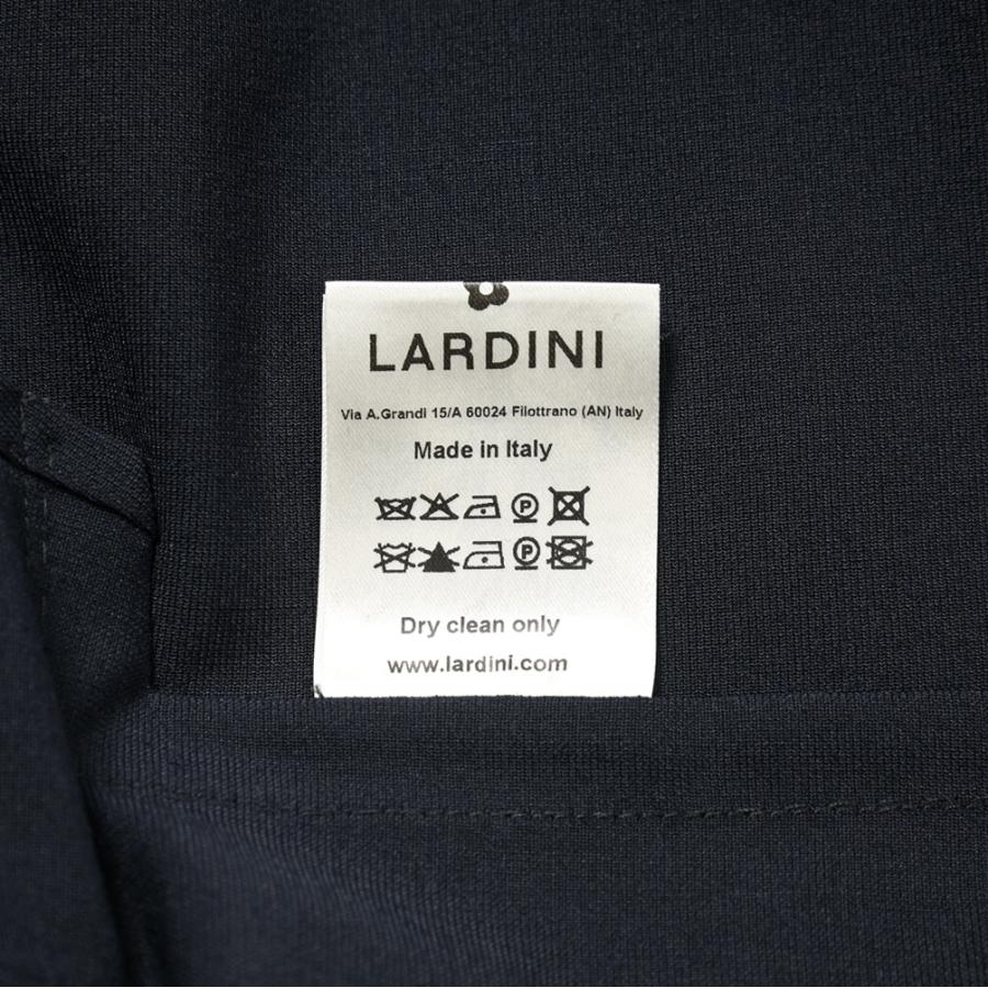 ラルディーニ LARDINI 【2024年 春夏新作】 easy wear テーラードスーツ 2Bシングル ストレッチ 高機能ウール チェック ネイビー｜size4458｜20