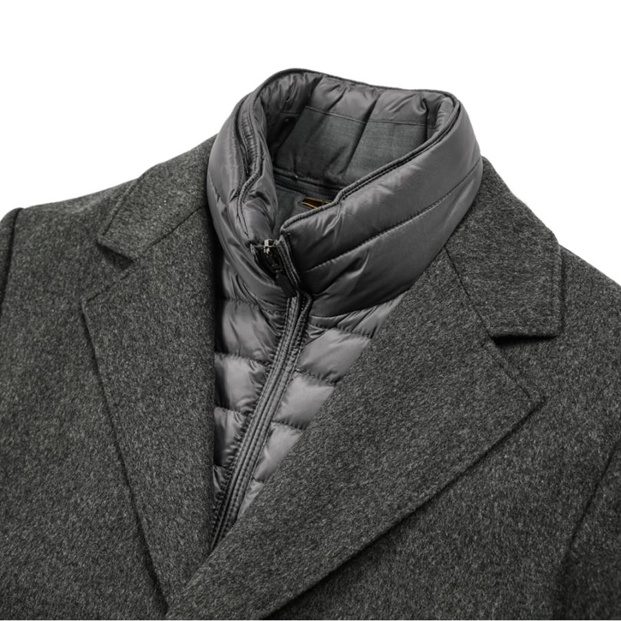 ムーレーMOORER OUT-HARRIS-PA ダウンチェスターコート MOORER ムーレー / OUT-HARRIS-PA ダウンチェスターコート 3B