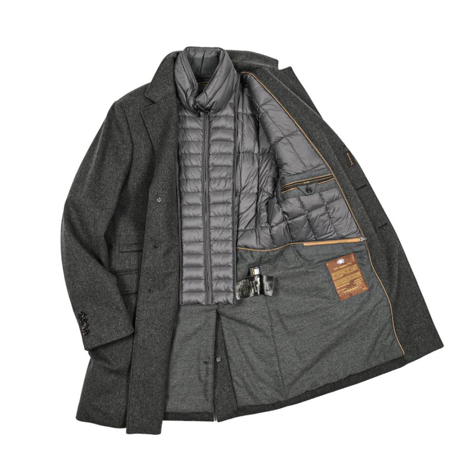 ムーレーMOORER OUT-HARRIS-PA ダウンチェスターコート MOORER ムーレー / OUT-HARRIS-PA ダウンチェスターコート 3B