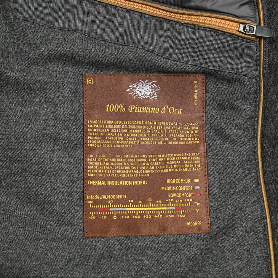 ムーレーMOORER OUT-HARRIS-PA ダウンチェスターコート MOORER ムーレー / OUT-HARRIS-PA ダウンチェスターコート 3B