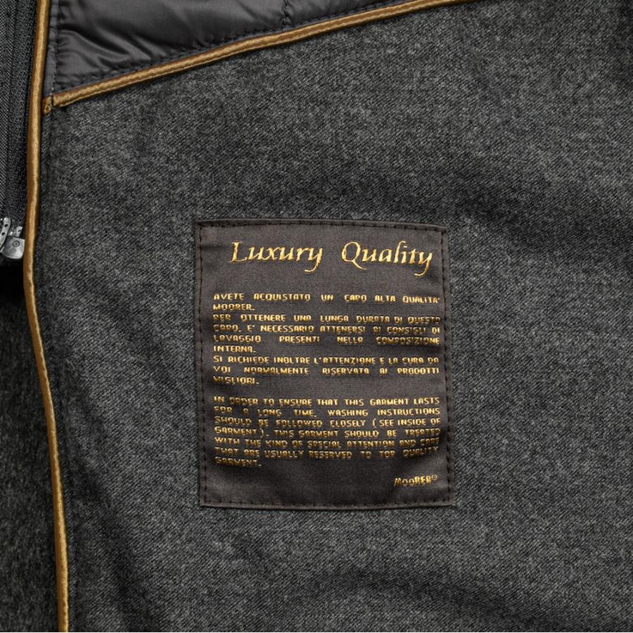 ムーレーMOORER OUT-HARRIS-PA ダウンチェスターコート MOORER ムーレー / OUT-HARRIS-PA ダウンチェスターコート 3B