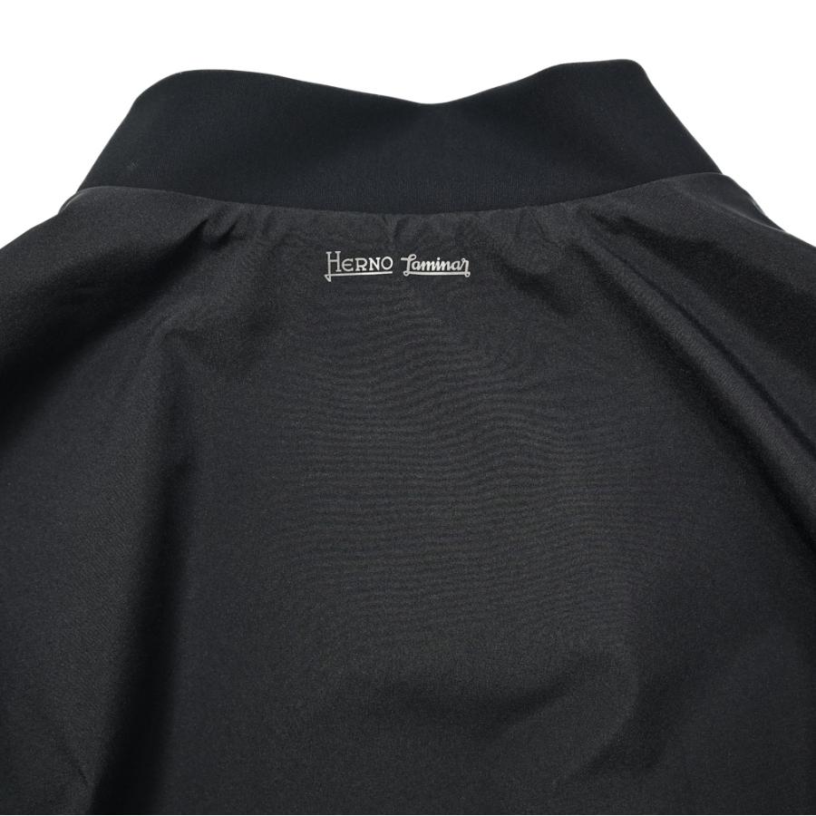 HERNO Laminar ボンバージャケット ブルゾン MA-1 ブラック 黒 HERNO Laminar ボンバージャケット ブルゾン MA-1 ブラック 黒
