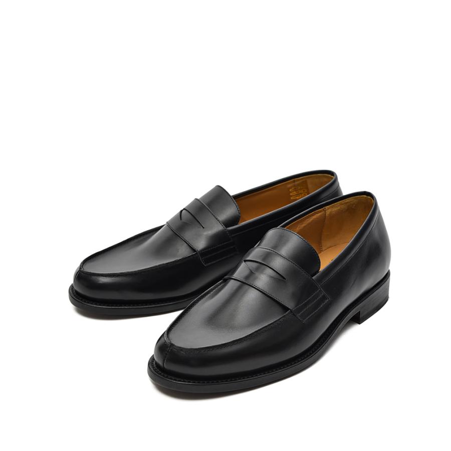 Paraboot パラブーツ / ADONIS H アドニス レザーコインローファー 228212 ブラックの画像