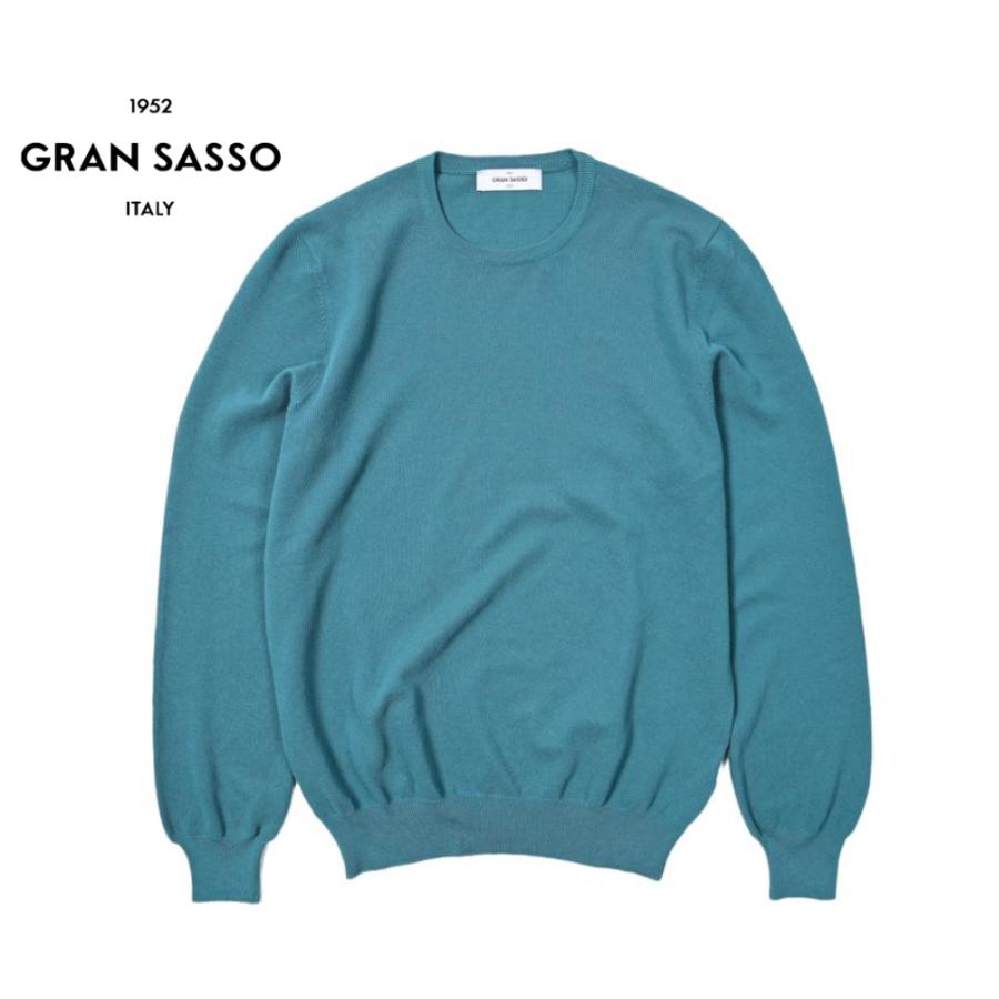 Gran Sasso（グランサッソ） グランサッソ / コットン100% クルー