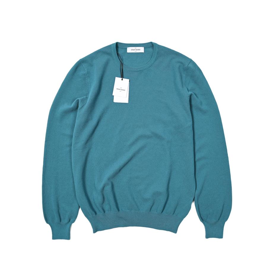 Gran Sasso（グランサッソ） グランサッソ / コットン100% クルー