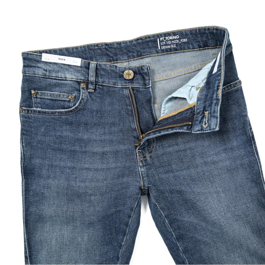 PT TORINO DENIM ROCK (SKINNY FIT) ジーンズ スキニー コットン PT TORINO DENIM ROCK (SKINNY FIT) ジーンズ スキニー コットン