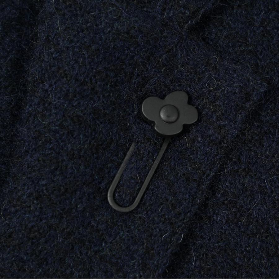 LARDINI 2Bシングルニットジャケット 秋冬 ベビーアルパカ ナイロン  