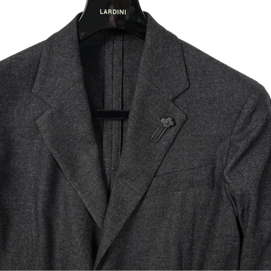 新品同様　LARDINI ラルディーニ　チャコールグレー　セットアップ　スーツ LARDINI（ラルディーニ） ラルディーニ / easy wear ヴァージンウール