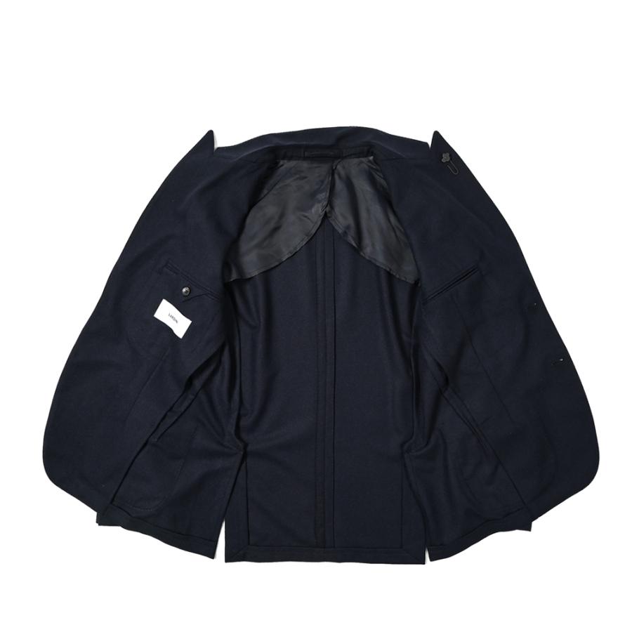 LARDINI ラルディーニ / SPECIAL L ヴァージンウールカシミヤ 2Bシングルテーラードジャケット ネイビー / セールの画像