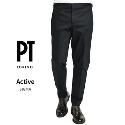 ピーティートリノ PT 46 travel relax スラックス 美品 ピーティートリノ PT 46 travel relax スラックス 秋冬 美品