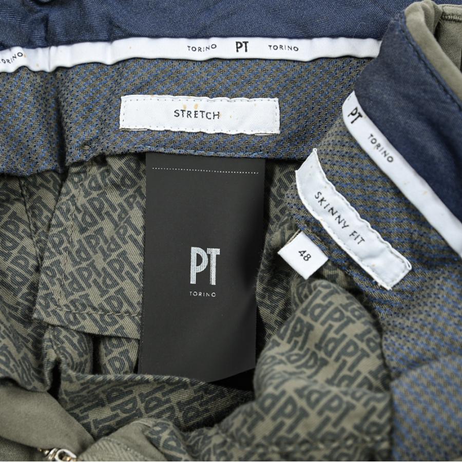 未使用品 PTトリノ SKINNY FIT コットンスラックス 42サイズ PT TORINO ピーティートリノ / SKINNY FIT コットンスラックス