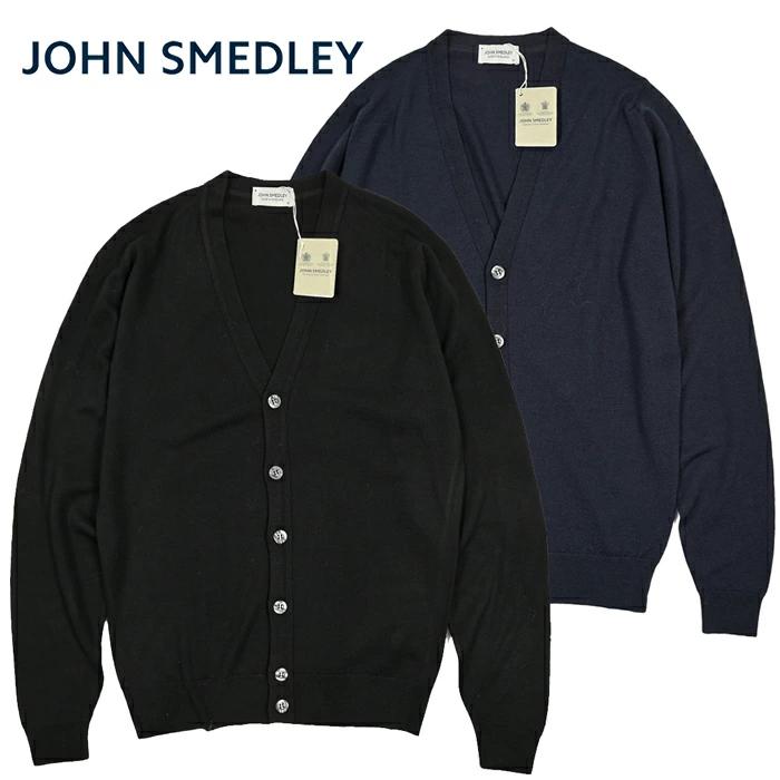 ジョンスメドレー エクストラファインメリノ カーディガン JOHN SMEDLEY（ジョンスメドレー） ジョンスメドレー / BURLEY