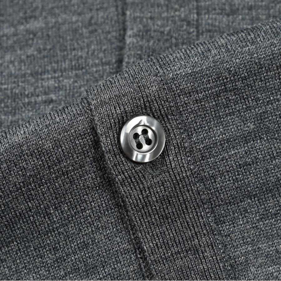 ジョンスメドレー 襟付きニットカーディガン エクストラファイン メリノウール JOHN SMEDLEY（ジョンスメドレー） ジョンスメドレー / PETWORTH