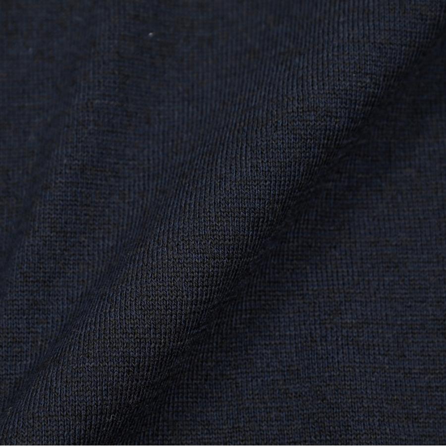 JOHN SMEDLEY ジョンスメドレー / DARLEY EASY FIT アングロインディアンガーゼ ハイゲージニットセーター イギリス製 ネイビーの画像