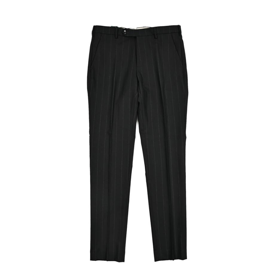 ベルウィッチ ダークネイビー ウールスラックス BERWICH/ベルウィッチ」ヴァージンウール スラックス SCOTCH