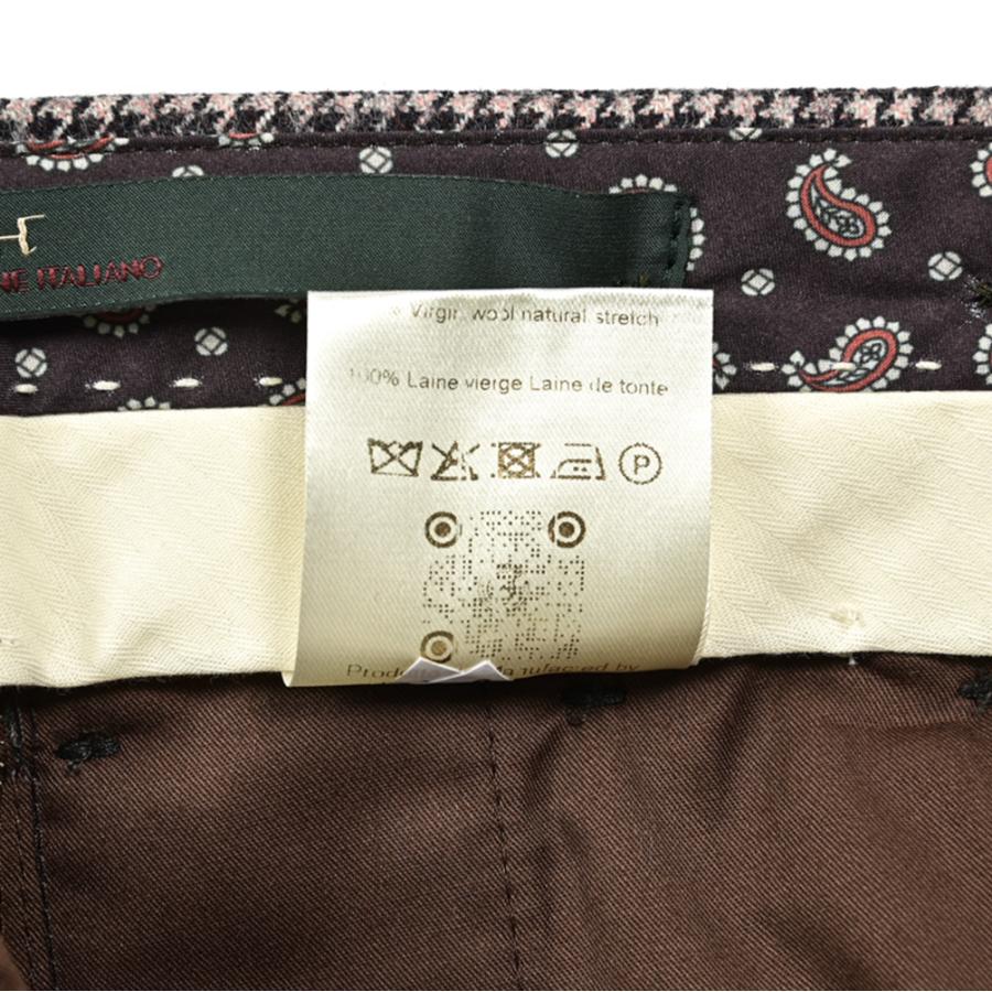 BERWICH ベルウィッチ / BARBER スラックス ツータック パンツ