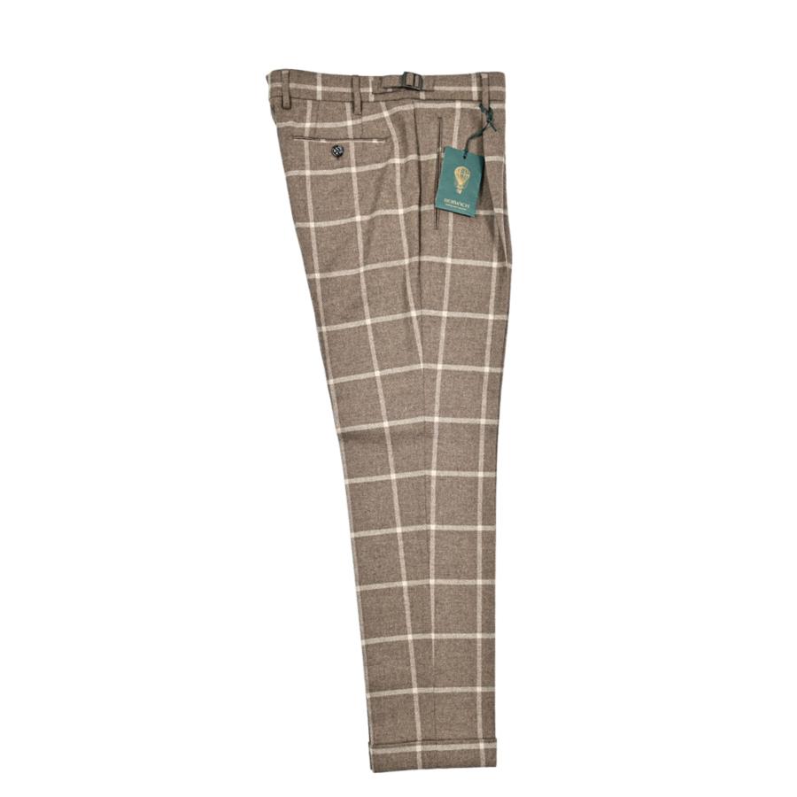 BERWICH ベルウィッチ / RETRO ウールフランネル ワンタックスラックス