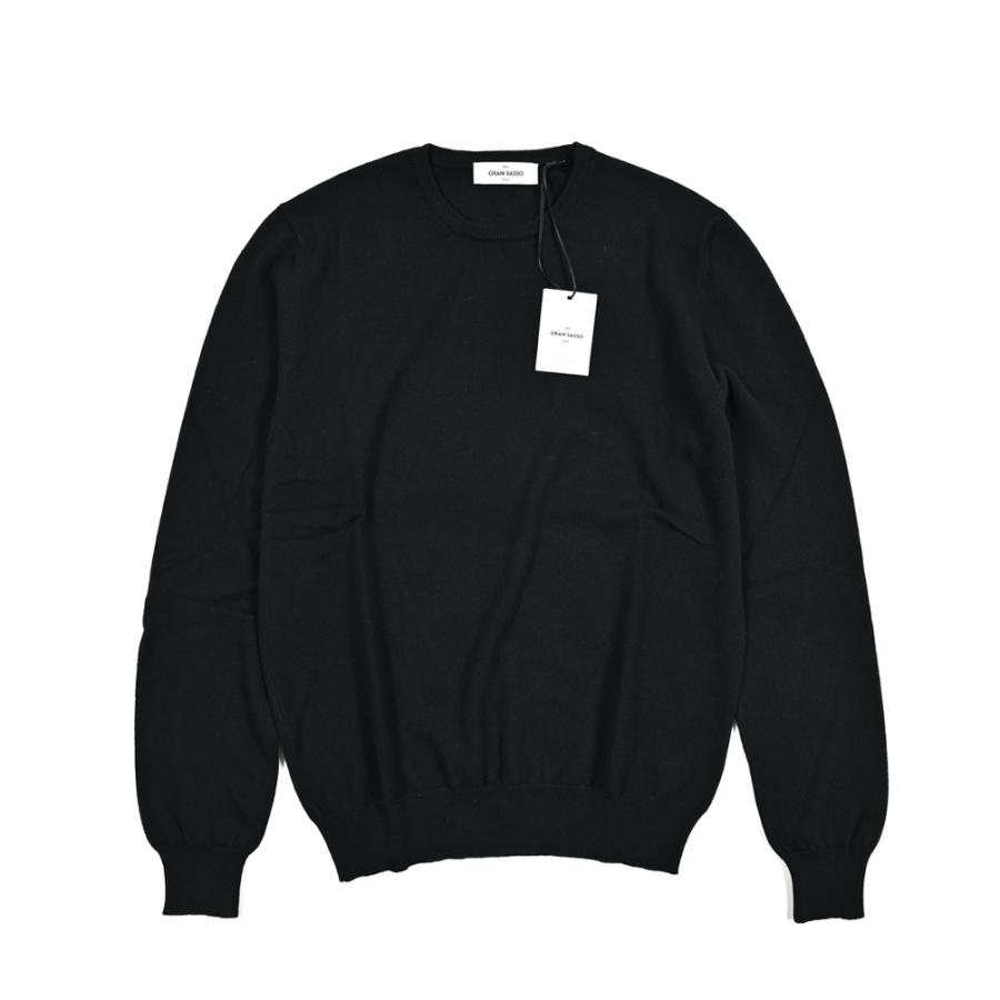 グランサッソ　ブラックニット美品！ 検索）クルチアーニ　ザノーネ グランサッソ ブラックニット美品！ 検索）クルチアーニ ザノーネ