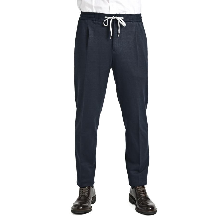 PT TORINO SOFT FIT ソフトフィット 麻混スラックス ジャージー PT TORINO SOFT FIT ソフトフィット 麻混スラックス ジャージー