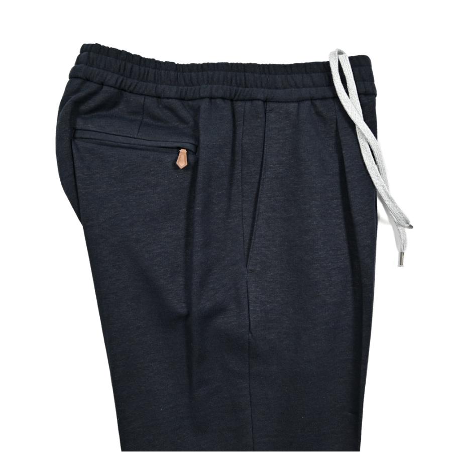 PT TORINO SOFT FIT ソフトフィット 麻混スラックス ジャージー PT TORINO SOFT FIT ソフトフィット 麻混スラックス ジャージー