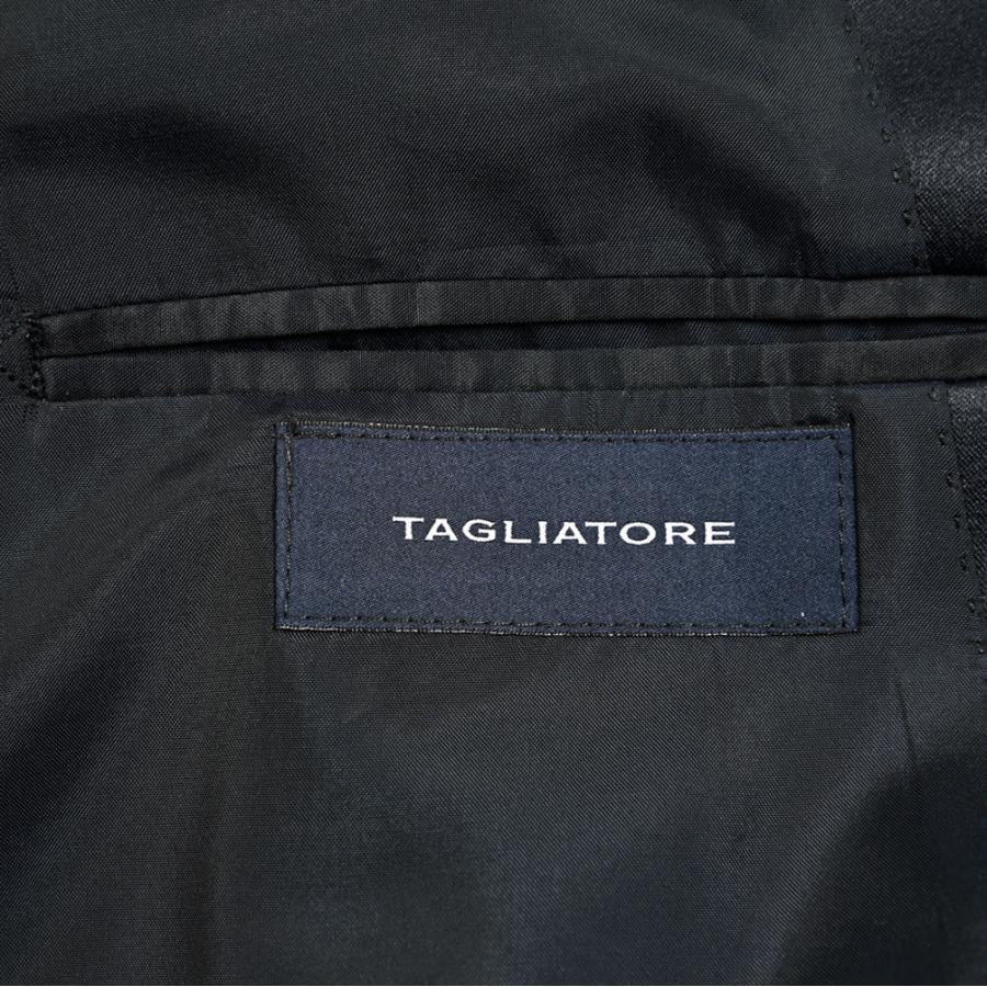 TAGLIATORE タリアトーレ / ストレッチウール 2Bダブルタキシードジャケット KFBRMARQUISE ネイビー / セール対象の画像
