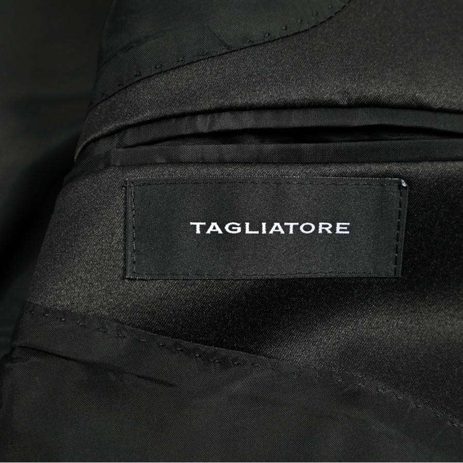 TAGLIATORE タリアトーレ / ストレッチウール 1Bシングルタキシードジャケット KFBRMARLY ブラック / セール対象の画像