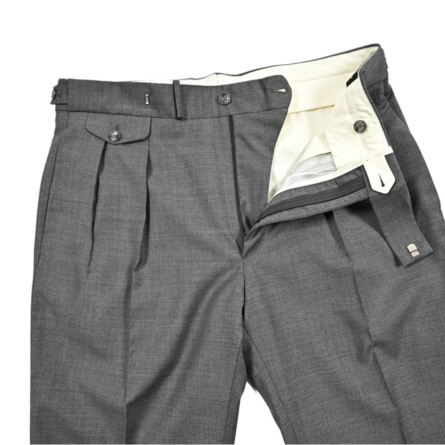 tagliatore ツータックウールスラックス TAGLIATORE（タリアトーレ） タリアトーレ / ストレッチウール