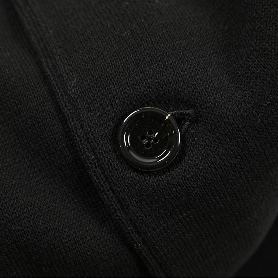 LARDINI ラルディーニ / コットン100% 2Bシングルニットジャケット ブラック / セール対象の画像