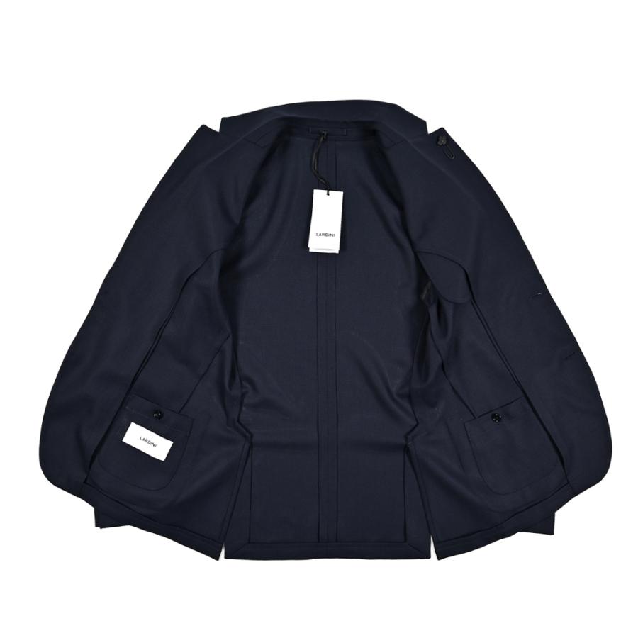 LARDINI 2Bシングルテーラードジャケット ノッチドラペル ウール LARDINI 2Bシングルテーラードジャケット ノッチドラペル ウール