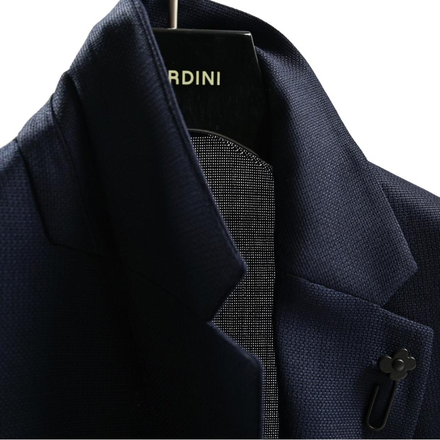 LARDINI 2Bシングルテーラードジャケット ノッチドラペル ウール LARDINI 2Bシングルテーラードジャケット ノッチドラペル ウール