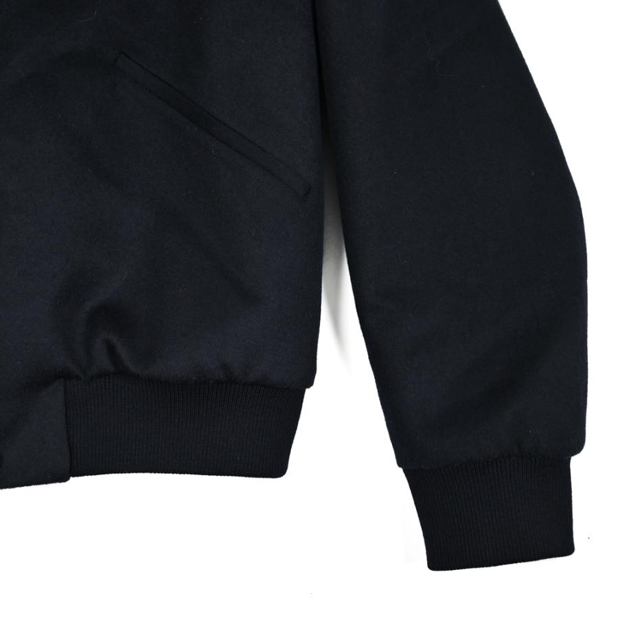 PT TORINO ピーティートリノ / ウールカシミヤ バーシティジャケット ネイビー / セールの画像