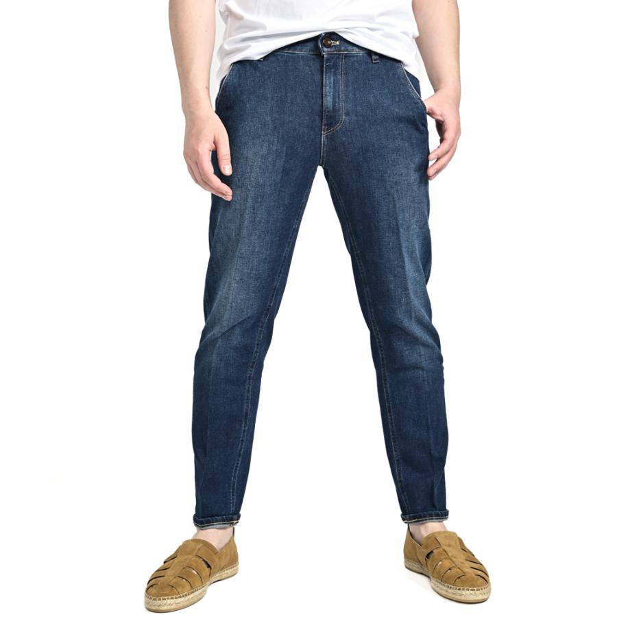 PT TORINO DENIM ピーティートリノデニム / INDIE ストレッチデニム テーパードジーンズ ウォッシュドブルー / セール対象の画像