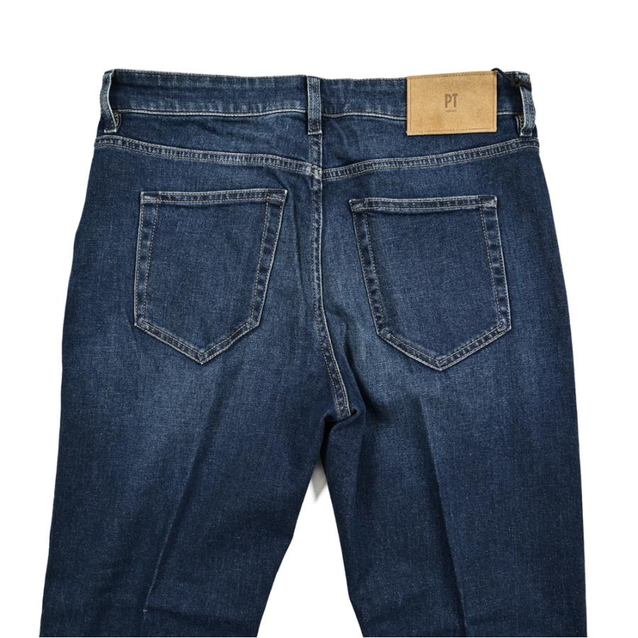 PT TORINO DENIM ピーティートリノデニム / INDIE ストレッチデニム テーパードジーンズ ウォッシュドブルー / セール対象の画像