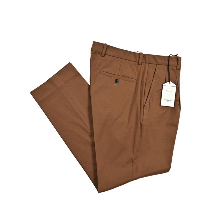 CIRCOLO 1901 コットンジャージー ブラウン 50 CIRCOLO 1901 コットンジャージー ブラウン 50 CIRCOLO 1901 コットン