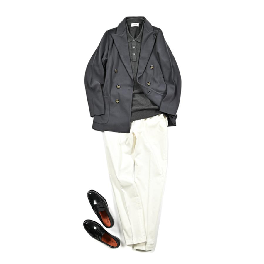 LARDINI ラルディーニ / 6Bダブルニットジャケット プレーン