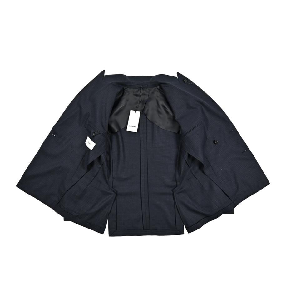 LARDINI ラルディーニ / ウールコットン 6Bダブルテーラードジャケット ダークネイビー / セールの画像