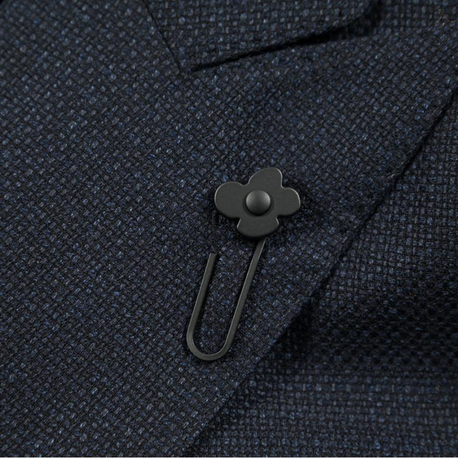 LARDINI ラルディーニ / ウールコットン 6Bダブルテーラードジャケット ダークネイビー / セールの画像