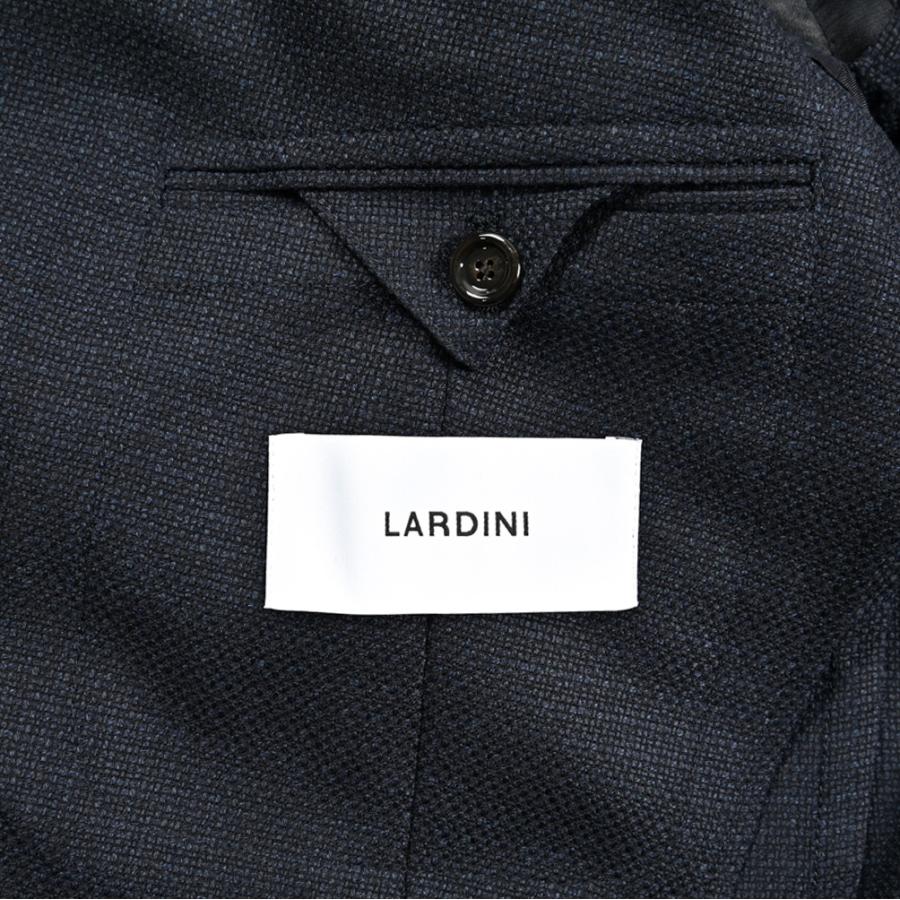 LARDINI ラルディーニ / ウールコットン 6Bダブルテーラードジャケット ダークネイビー / セールの画像