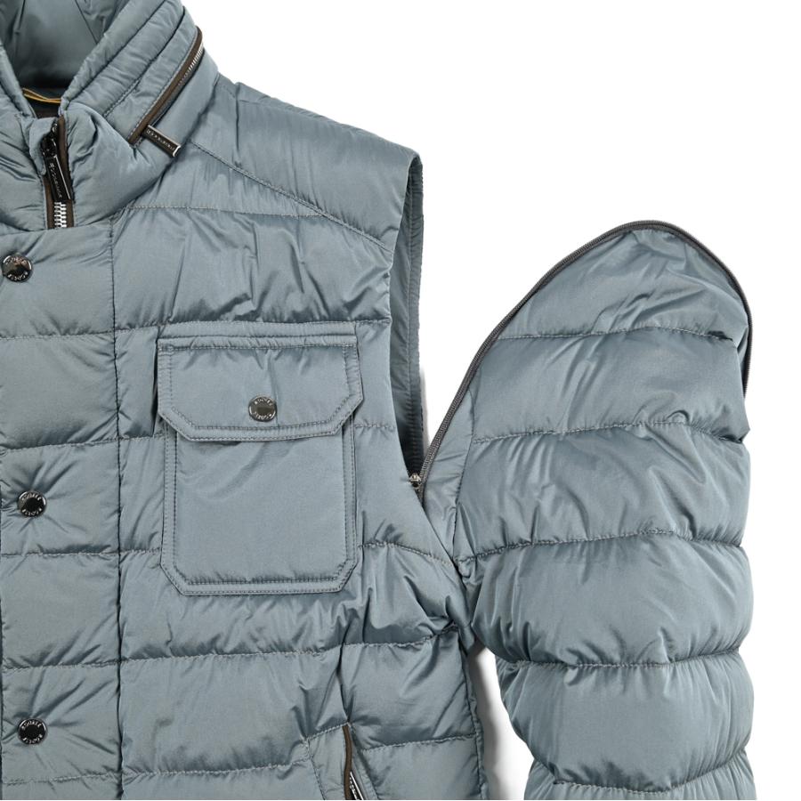 MOORER ムーレー / JOYCE-S3C ナイロン混 スタンドカラーダウン