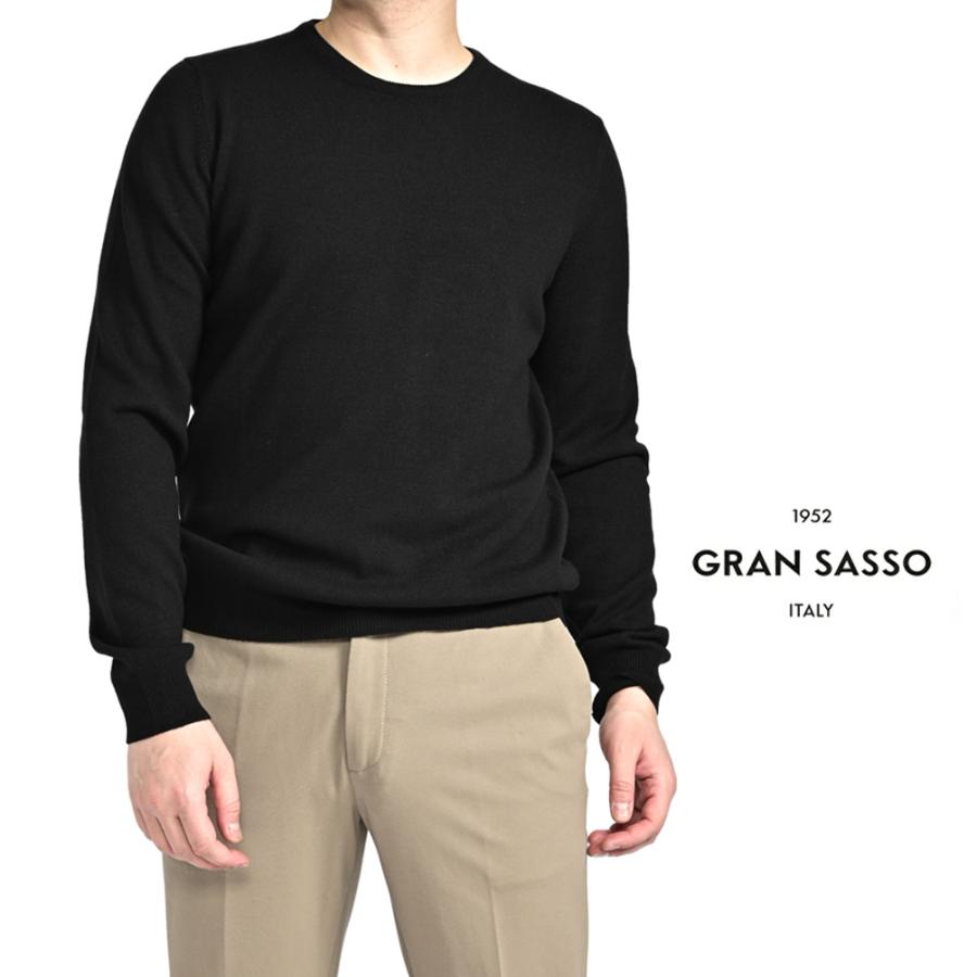 Gran Sasso（グランサッソ） グランサッソ / ウールカシミヤ クルー 