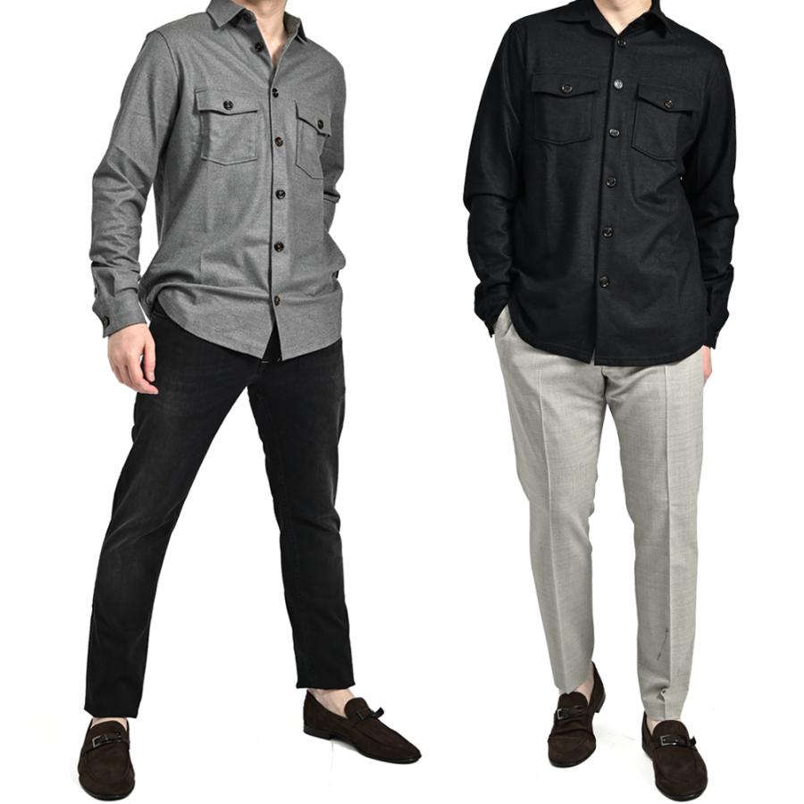 MOORER（ムーレー） ムーレー / MEYER-THA ストレッチウール CPOシャツ