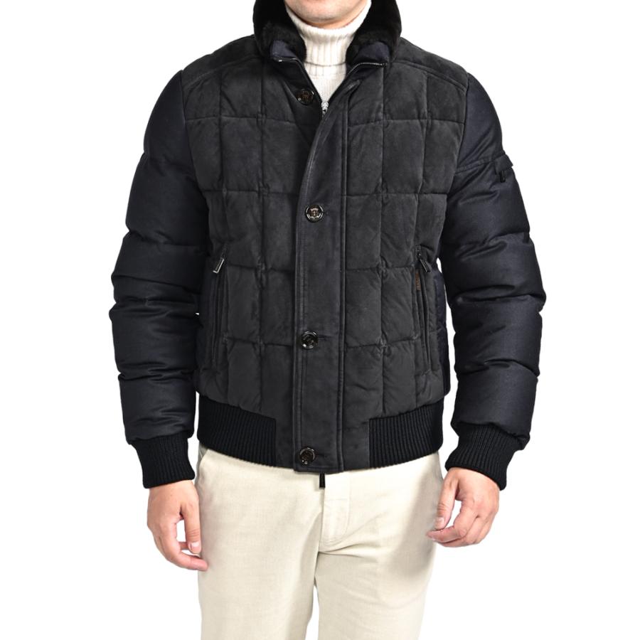 MOORER（ムーレー） ムーレー / AGON-URL 異素材コンビ ダウン