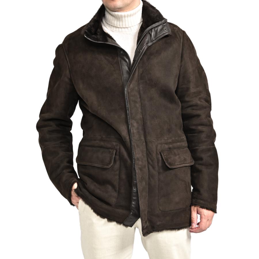 MOORER（ムーレー） ムーレー / ETTORE-ME スタンドカラームートン