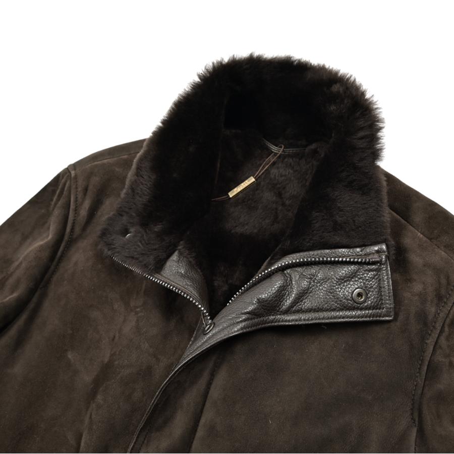 MOORER（ムーレー） ムーレー / ETTORE-ME スタンドカラームートン