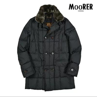 バーニー Moorer 定価49万 極美品 ダウンコート48 Morris 未使用品 ムーレー MOORER タグ付き MORRIS-L ダウンジャケット コート