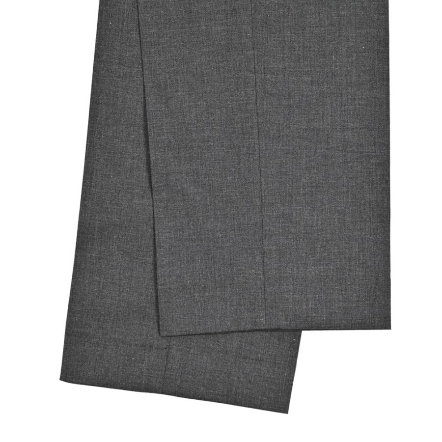 ベルウィッチ スラックス ノータック ストレッチ メンズ コットン 織柄