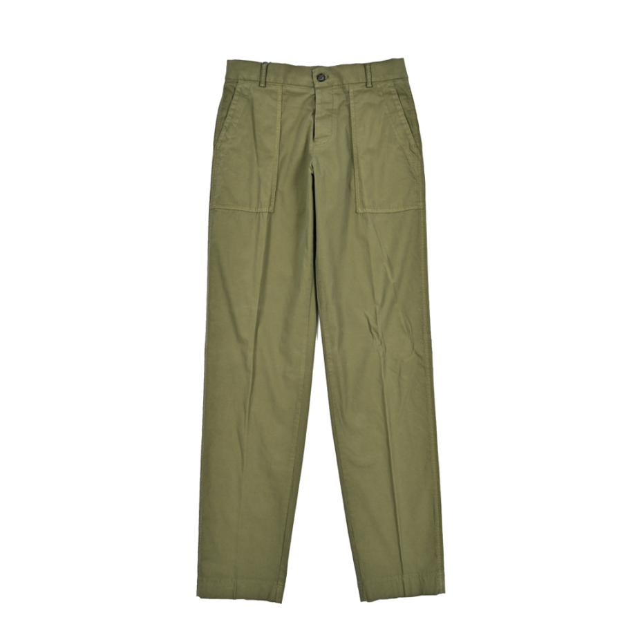 BERWICH カーキ スキニーパンツ