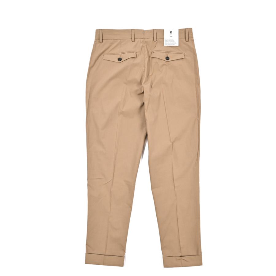 PT TORINO ピーティートリノ / Edge REBEL FIT ストレッチコットン リラックステーパードパンツ ベージュ / セール対象 | PT TORINO | 05