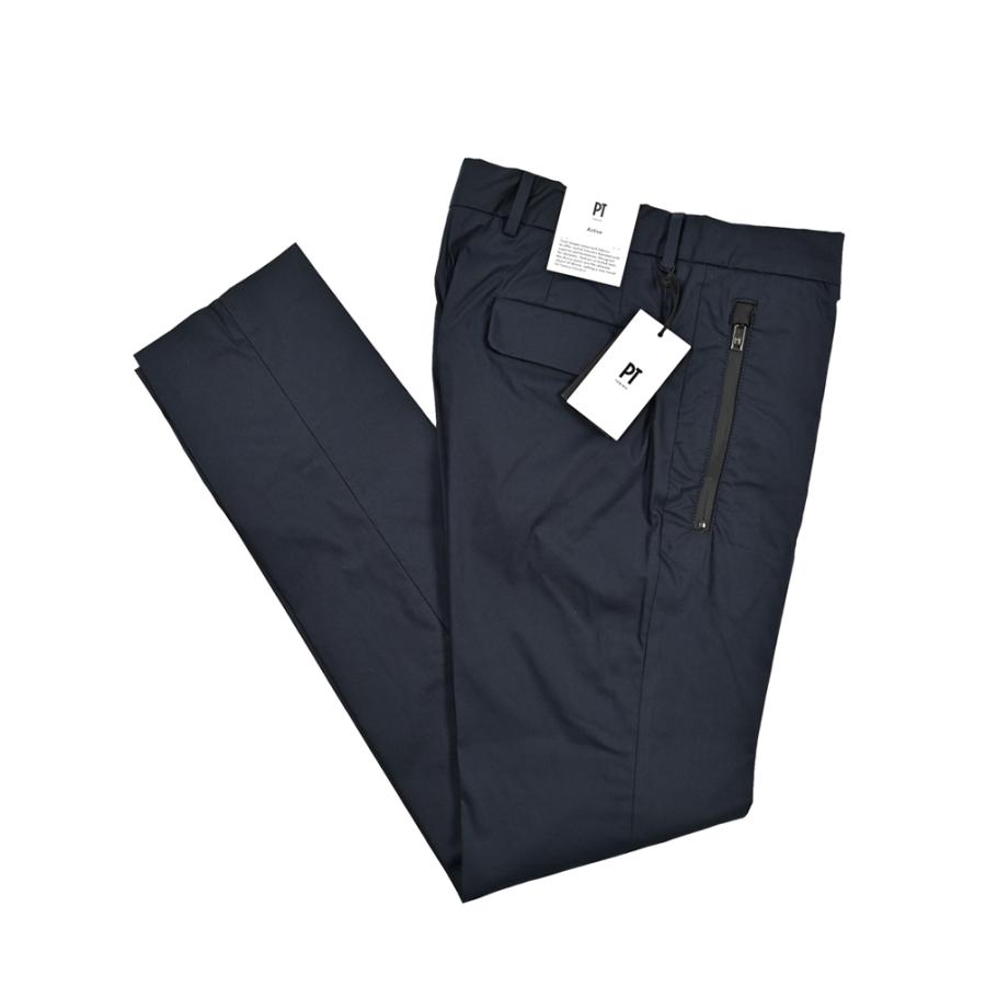 美品✨️PT TRINO LAMDA ストレッチ アクティブパンツ 黒 46 PT TORINO ピーティートリノ / Active LAMDA ストレッチコットン